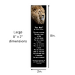 Load image into Gallery viewer, Christian Bookmark Packs You Are Poem, Inspirational Bookmarks
