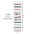 Load image into Gallery viewer, Inspirational Encouraging 8'X2' Bookmark | You're Amazing
