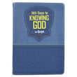 Load image into Gallery viewer, 365 Days to Knowing God for Guys Devotional Faux Leather Edition
