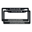 Load image into Gallery viewer, Proverbs 4:23 Keep Your Heart With All Diligence  | Christian License Plate Frame
