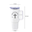 Load image into Gallery viewer, Jesus Is King John 14:6 | Christian Travel Mug Tumbler
