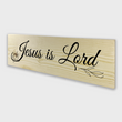 Load image into Gallery viewer, Jesus is Lord 1 Tier Wood Decor
