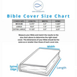 Load image into Gallery viewer, Faith Faux Leather Brown Personalized Bible Cover for Women
