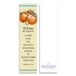 Load image into Gallery viewer, Spanish Christian Bookmark with Bible Verse (Galatians 5:22-23); Fruit of the Spirit Spanish Bookmark | Fruto Del Espiritu Marcador en Español
