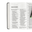 Load image into Gallery viewer, Personalized Custom Text Your Name NKJV Super Giant Print Reference Bible Black Leatherflex
