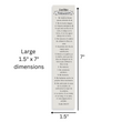 Load image into Gallery viewer, Spanish 7x1.5inch Christian Bookmark The Ten Commandments | Los Diez Mandamientos
