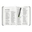 Load image into Gallery viewer, Personalized Custom Text Your Name NKJV Super Giant Print Reference Bible Black Leatherflex
