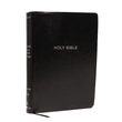 Load image into Gallery viewer, Personalized Custom Text Your Name NKJV Super Giant Print Reference Bible Black Leatherflex
