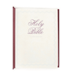 Load image into Gallery viewer, Personalized Custom Text Your Name NKJV Lighting The Way Home Family Bible Burgundy Padded Hardcover
