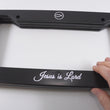 Load and play video in Gallery viewer, Matthew 11:28 Come to Me, all you who labor and are heavy laden, and I will give you rest. | Christian License Plate Frame
