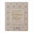 Load image into Gallery viewer, Personalized Custom Text Your Name Daily Hope for a Women's Heart Devotional Taupe Faux Leather
