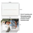Load image into Gallery viewer, Personalized Greeting Card Custom Your Photo Image Upload Your Text Greeting Card For All Occasions, Christmas, Holiday, Wedding, Birthday, Thank You Card
