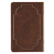 Load image into Gallery viewer, Walking With God Brown Faux Leather Devotional - David Jeremiah
