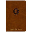 Load image into Gallery viewer, Personalized Custom Text Your Name NKJV Thinline Bible Youth Edition Leathersoft Brown Red Letter Edition Comfort Print

