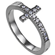 Load image into Gallery viewer, Fear Not Isaiah 41:10 - Woman's Cross Ring

