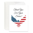 Load image into Gallery viewer, Christian Military Service Appreciation Card
