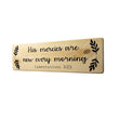 Load image into Gallery viewer, Lamentations 3:23 His Mercies Are New Every Morning  Wood Decor
