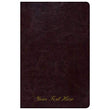 Load image into Gallery viewer, Personalized RVR 1960 Biblia de Estudio Scofield Tamano Personal Chocolate Oscuro Símil Piel (SPANISH)
