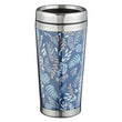Load image into Gallery viewer, Be Still Psalm 46:10 Navy Blue Polymer Travel Mug
