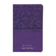 Load image into Gallery viewer, Personalized Custom Text Your Name NKJV Deluxe Gift Holy Bible Leathersoft Purple New King James Version
