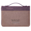 Load image into Gallery viewer, Philippians 4:13 Faux Leather Brown Personalized Bible Cover for Men
