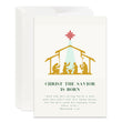 Load image into Gallery viewer, Christian Christ The Savior Is Born Christmas Card
