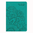 Load image into Gallery viewer, Personalized Custom Text Your Name Biblia Compacta Letra Gde. RVR 1960 Piel Imit. Aqua (RVR 1960 LGE.Print Compact Bible Leathertouch Teal)
