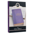 Load image into Gallery viewer, Personalized Custom Text Your Name KJV Budget Gift and Award Purple Bible King James Version
