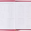 Load image into Gallery viewer, Personalized 2022 Blessed Is The One Who Trusts Large Zippered Pink Faux Leather 18-month Planner for Women - Jeremiah 17:7
