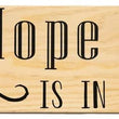 Load image into Gallery viewer, All My Hope is in Jesus Wood Decor
