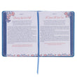 Load image into Gallery viewer, Hope For Each Morning Blue Faux Leather Devotional - Joanna &amp; Rob Teigen
