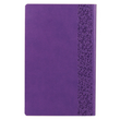 Load image into Gallery viewer, Personalized Custom Text Your Name KJV Budget Gift and Award Purple Bible King James Version
