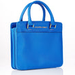 Load image into Gallery viewer, Amazing Grace Blue Faux Leather Personalized Bible Cover For Women
