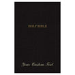 Load image into Gallery viewer, Personalized Custom Text Your Name KJV Super Giant Print Deluxe Reference Leathersoft Black King James Version
