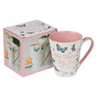 Load image into Gallery viewer, He Restores My Soul Psalm 23:3 Butterfly Ceramic Coffee Mug

