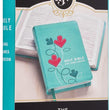 Load image into Gallery viewer, Personalized KJV Turquoise Faux Leather COMPACT Bible
