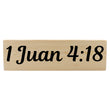 Load image into Gallery viewer, 1 Juan 4:18 Spanish Wood Decor
