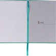 Load image into Gallery viewer, Personalized Planner 2022 Be Still My Soul Teal Faux Leather My Yearly Planner - Psalm 46:10
