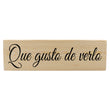 Load image into Gallery viewer, Que gusto de verlo Spanish Wood Decor
