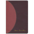 Load image into Gallery viewer, Personalized Amplified Reading Bible Thumb Indexed Leathersoft Brown
