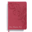 Load image into Gallery viewer, Personalized Custom Text Your Name NKJV Large Print Personal Size Reference Bible LeatherTouch Pink
