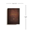Load image into Gallery viewer, Personalized Custom Text CSB Tony Evans Study Bible Hardcover Dark Brown Christian Standard Bible
