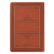 Load image into Gallery viewer, Personalized Custom Text Your Name KJV Thinline Large Print Bible Tan LuxLeather Indexed King James Version
