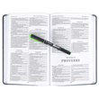 Load image into Gallery viewer, Personalized Custom Text Your Name KJV Deluxe Gift Holy Bible Navy Blue Leathersoft King James Version

