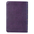 Load image into Gallery viewer, Personalized Custom Text Your Name KJV Holy Bible COMPACT LuxLeather Purple King James Version
