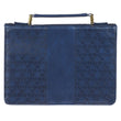 Load image into Gallery viewer, Blue Jeremiah 29:11 Faux Leather Personalized Bible Cover For Women
