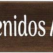 Load image into Gallery viewer, Buenvenidos Amigos Spanish Wood Decor
