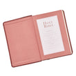 Load image into Gallery viewer, Personalized KJV Bible COMPACT Pocket Edition LuxLeather Brown
