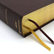 Load image into Gallery viewer, Personalized Custom Text Your Name NIV Life Application Study Bible Third Edition Large Print Bonded Leather Burgundy Thumb Indexed
