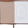 Load image into Gallery viewer, I Know the Plans Jeremiah 29:11 Tan Zipper Closure Journal
